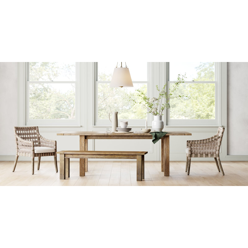 Birch Lane™ Coolidge Solid Back Arm Chair & Reviews Wayfair